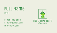 Green Arabian Structure  Business Card Image Preview