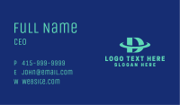 Advertising Company Letter D Business Card Image Preview