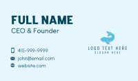 Swimming Fresh Fish  Business Card Preview