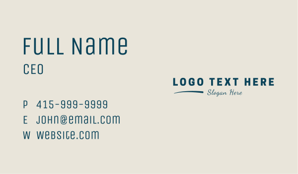 Classic Premium Agency Business Card Design Image Preview