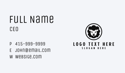 Black Sheep Wool Business Card Image Preview