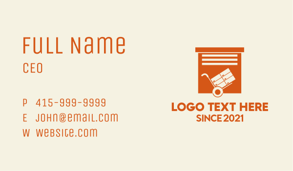 Package Storage Delivery Business Card Design Image Preview