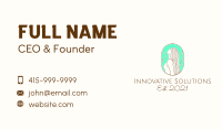Woman Natural Spa Business Card Image Preview