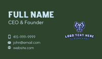 Elephant Gamer Streaming Business Card Preview