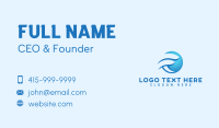 Business Sphere Letter F Business Card Image Preview