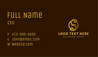 Professional Multimedia Letter S Business Card Image Preview