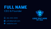 Skull Shield Airforce Business Card Image Preview