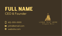 Luxury Gold Building Business Card Design