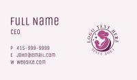 Family Planning Childcare Business Card Image Preview