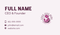 Family Planning Childcare Business Card Image Preview