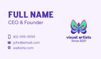 Angry Butterfly Wings Business Card Image Preview