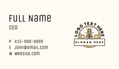 Beehive Honey Apothecary  Business Card Image Preview