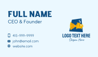 Cute Pet Goldfish  Business Card Design