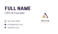 Author Writer Quill Publisher Business Card Design