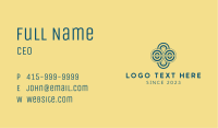 Blue Spiral Telecom Business Card Image Preview
