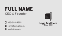 Book Pencil Academy Business Card Image Preview