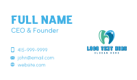 Tooth Dental Hygienist Business Card Design