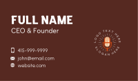 Podcast Microphone Media Business Card Image Preview