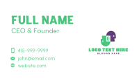Mental Therapist Rehabilitation  Business Card Preview