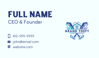 Home Pressure Washing Business Card Design