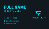 Letter S Cyber Squad   Business Card Preview