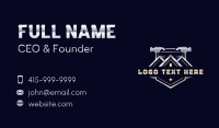 Hammer Construction Tool Business Card Preview