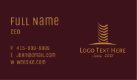 Deluxe Hotel Condominium Business Card Image Preview