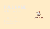 Cool Pet Dog Scarf Business Card Image Preview