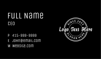 Urban Clothing Emblem Business Card Image Preview