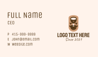 Wine Glass Bartender Business Card Image Preview