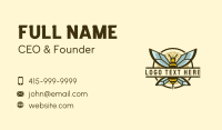 Bumblebee Wasp Insect Business Card Design