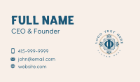 Luxury Greek Phi Business Card Image Preview