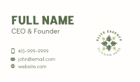 Eco Leaf Flower Business Card Image Preview