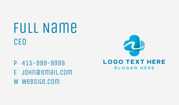 Medical Cross Pharmacy Business Card Design Image Preview