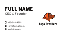 Brown Dachshund Business Card Image Preview