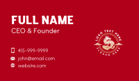 Mythical Fantasy Dragon Business Card Preview