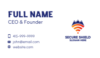 Mountain Wi-Fi Business Card Image Preview