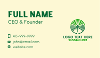 Farmer Hands Plant Business Card Image Preview