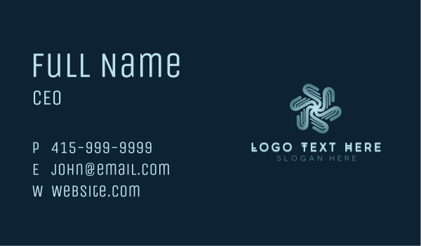 AI Tech Programming Business Card Design Image Preview