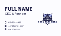 Car Driving Vehicle Business Card Preview