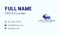 Bison Bull Wildlife Business Card Image Preview