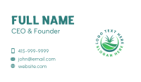 Grass Natural Landscaping Business Card Image Preview