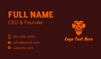 Jungle Lion Animal  Business Card Image Preview