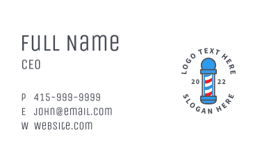 Grooming Barbershop Business Business Card Image Preview