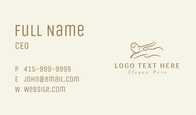 Massage Spa Therapy Business Card Image Preview