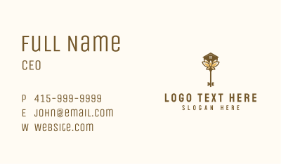 House Residence Key Business Card Image Preview