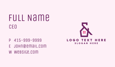 House Property Ampersand Business Card Image Preview