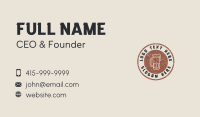 Beer Beverage Bar Business Card Preview