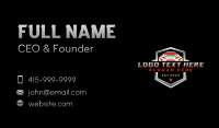 Race Car Dealership Business Card Preview