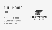 Wheel Wings Wrench Business Card Image Preview